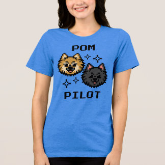Pom Pilot (Sparkle Duo) - T - Shirt