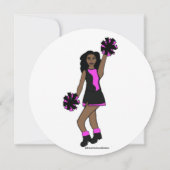 Pom Pom #3 Einladung (Rückseite)