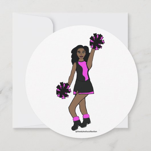 Pom Pom #3 Einladung (Rückseite)