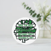 Pom Pom #6 Einladung (Stehend Vorderseite)