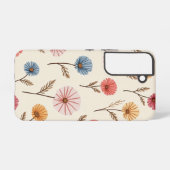 Pom Pom Blume Samsung Galaxy Case Hülle (Rückseite (Horizontal))