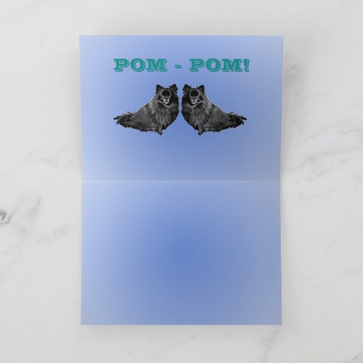 POM - POM FEIERTAGSKARTE (Innenseite)