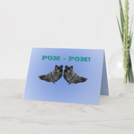 POM - POM FEIERTAGSKARTE