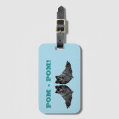 POM - POM GEPÄCKANHÄNGER (Vorderseite Vertikal)