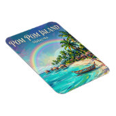 Pom Pom Insel Malaysia Magnet (Rechte Seite)