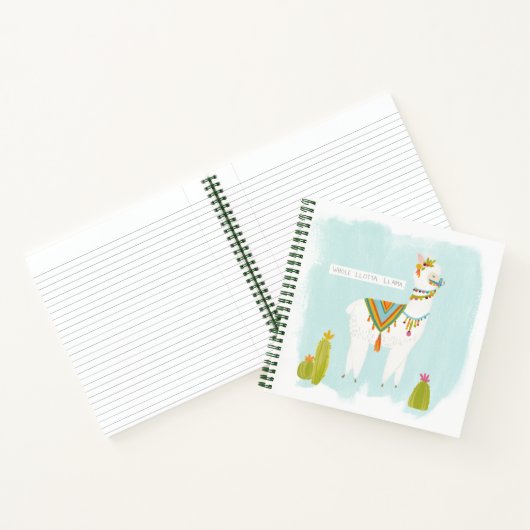 Pom Pom Llama Rama - ganz Lotta Llama Notizblock (Innenseite)