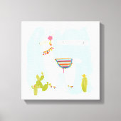 Pom Pom Llama Rama - Llater Llosers Leinwanddruck (Vorderseite)