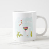 Pom Pom Llama Rama - Llater Llosse Jumbo-Tasse (Rechts)