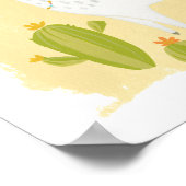 Pom Pom Llama Rama - Rett das Drama für deinen Lam Poster (Ecke)