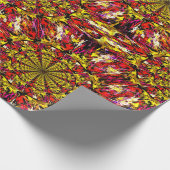 Pom-Pom-Mandalase....... Geschenkpapier (Ecke)