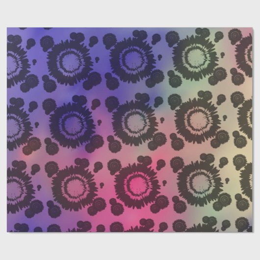 Pom Pom Power Geschenkpapier (Flach)