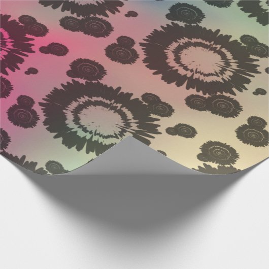 Pom Pom Power Geschenkpapier (Ecke)