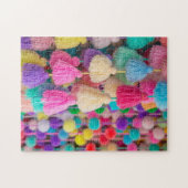 Pom Poms in Tulum Puzzle (Horizontal)