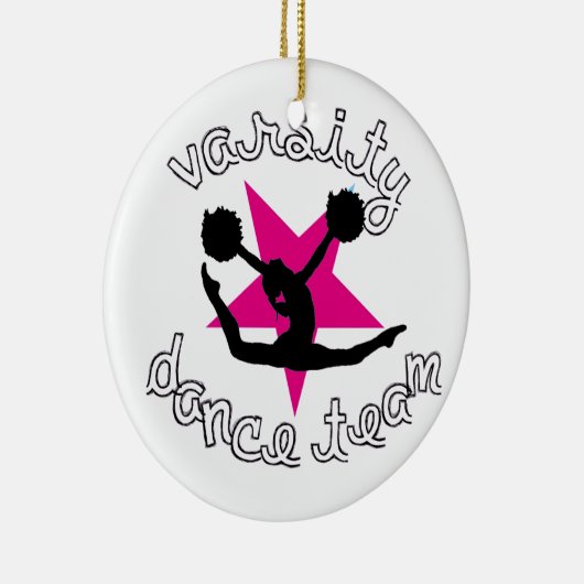 Pom Tanzteam Keramik Ornament (Rechts)