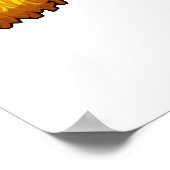 Pom tato Funny Potato Pun Poster (Ecke)