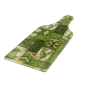 Pomaika’i Tiki Hawaiian Vintag Tapa Schneidebrett (Ecke)