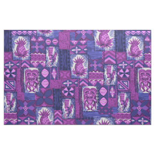 Pomaika’i Tiki Hawaiian Vintage-Tapa Stoff