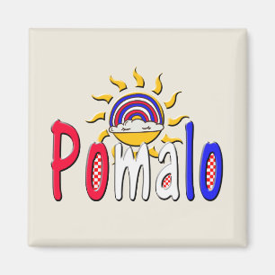 Pomalo – Kroatische Entspannung mit Sonne & Regenb Magnet