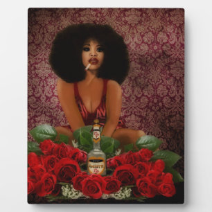 Pomba Gira Fotoplatte