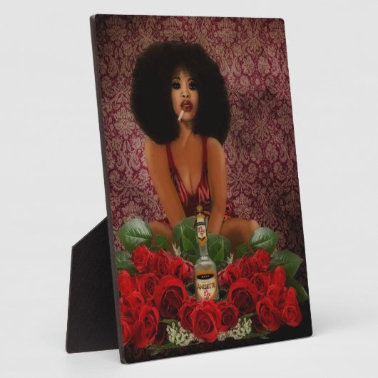 Pomba Gira Fotoplatte (Seite)