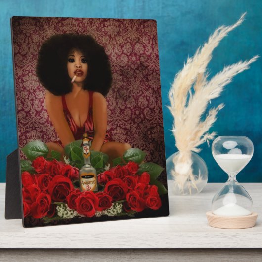 Pomba Gira Fotoplatte (Seite)