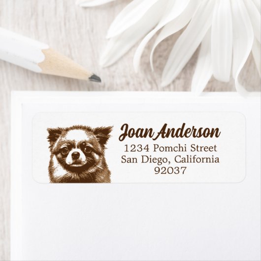 Pomchi-Etikett (Insitu)