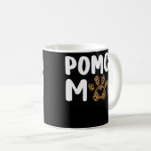 Pomchi Mom Mama Pomchi Lover Owner Leopard Pomchi Kaffeetasse (VorderseiteRechts)