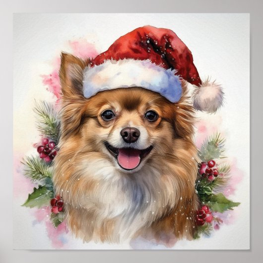 Pomchi Santa Poster (Vorne)