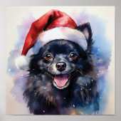 Pomchi Santa Poster (Vorne)