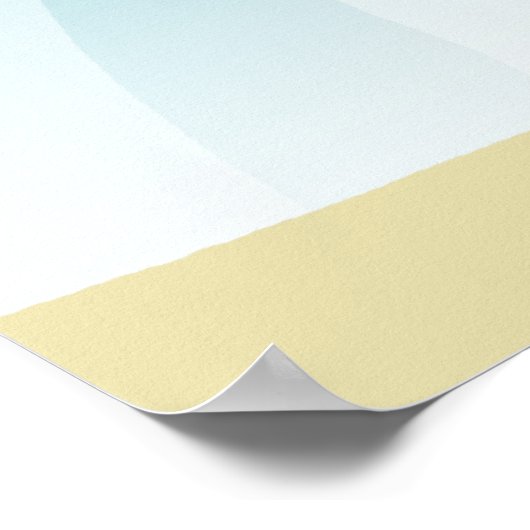 Pome Beach Poster (Ecke)