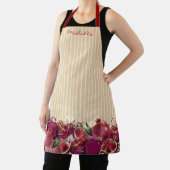 Pomegranat Fruchtpoms personalisierte Küche Schürze (InSitu)