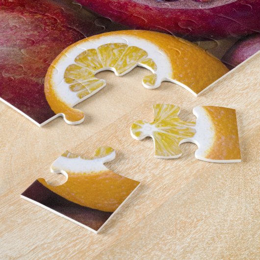 Pomegranat Mango Grapefruit, frisch tropische Früc Puzzle (Seite)