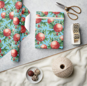Pomegranat Muster Geschenkpapier
