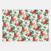 Pomegranat Muster Geschenkpapier Set (Vorderseite 2)