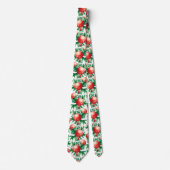 Pomegranat Muster Krawatte (Vorderseite)