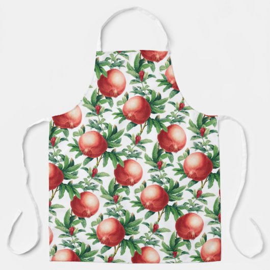 Pomegranat Muster Schürze (Vorderseite)