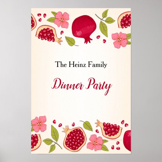 Pomegranat Poster (Vorne)