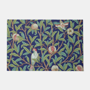 Pomegranat und Little Bird, William Morris Fußmatte