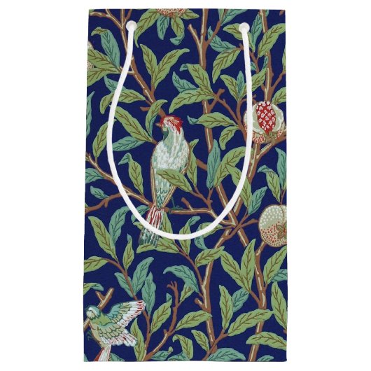 Pomegranat und Little Bird, William Morris Kleine Geschenktüte (Vorderseite)