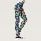 Pomegranat und Little Bird, William Morris Leggings (Rechts)