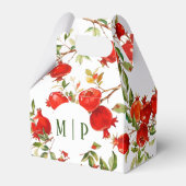 Pomegranat Wasserfarbe Thema Helle Farben Geschenkschachtel (Vorderseite)