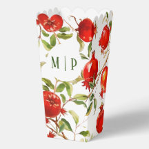 Pomegranat Wasserfarbe Thema Helle Farben