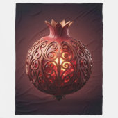 Pomegranate´10 Fleecedecke (Vorderseite)