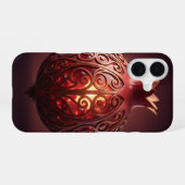 Pomegranate´10 iPhone 16 Hülle (Rückseite (Horizontal))