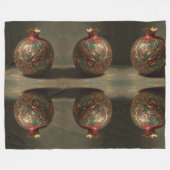 Pomegranate´11 Fleecedecke (Vorderseite (Horizontal))