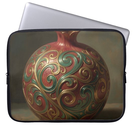 Pomegranate´11 Laptopschutzhülle (Vorderseite)