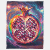 Pomegranate´1 Fleecedecke (Vorderseite)