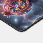 Pomegranate´4 Schreibtischunterlage (Ecke)