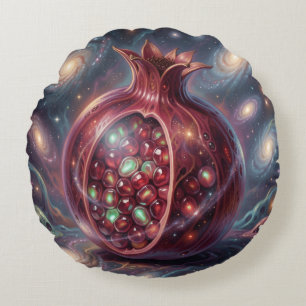 Pomegranate´8 Rundes Kissen