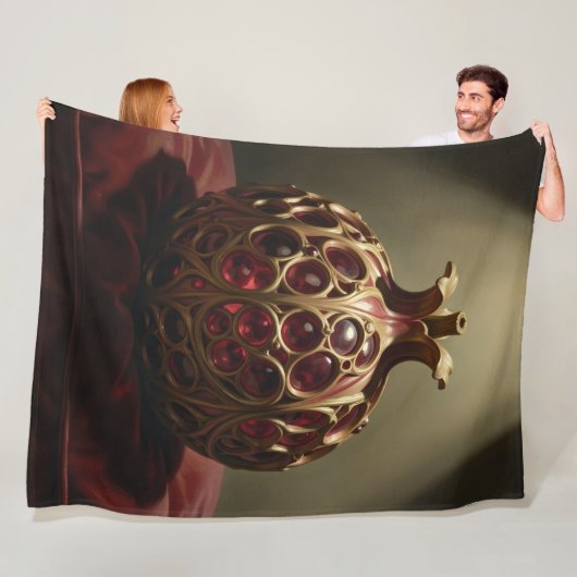 Pomegranate´9 Fleecedecke (Beispiel)